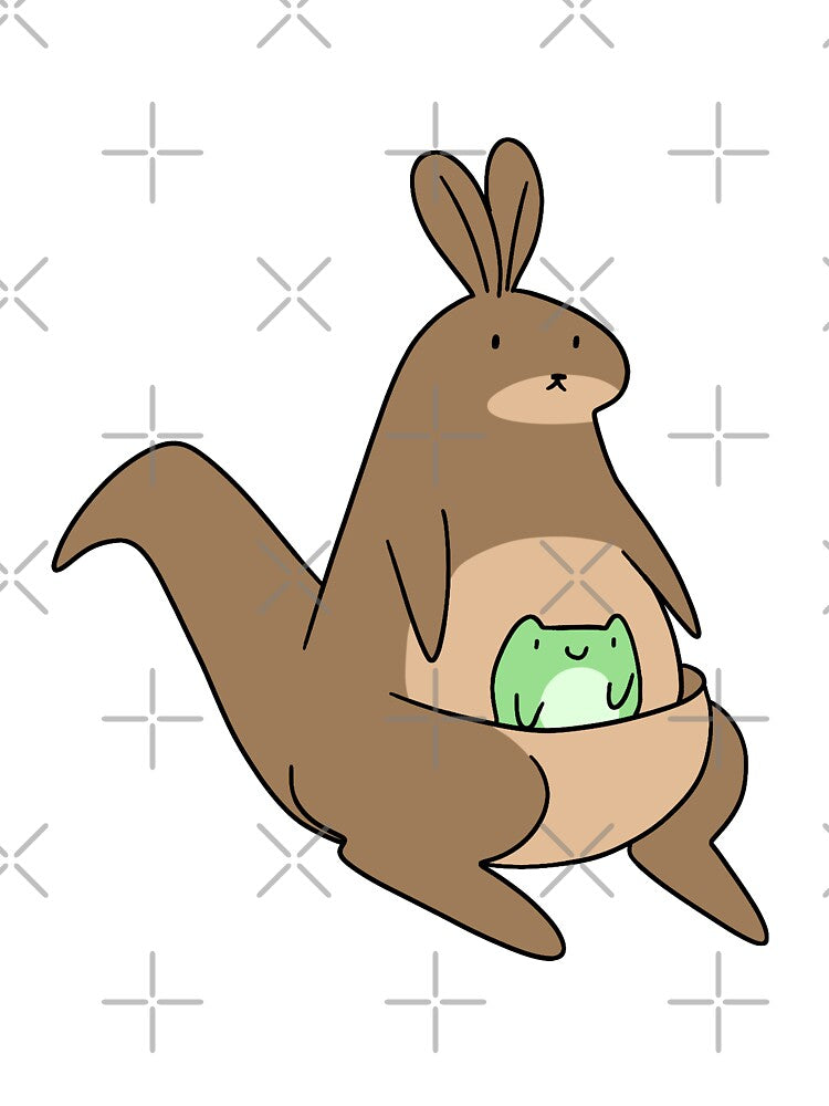 Frog and Kangaroo by SaradaBoru