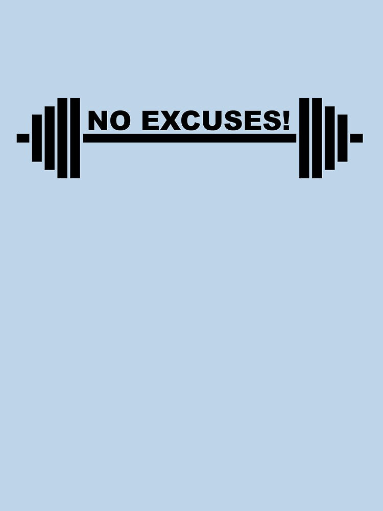 No Excuses! by Slinky-Reebs