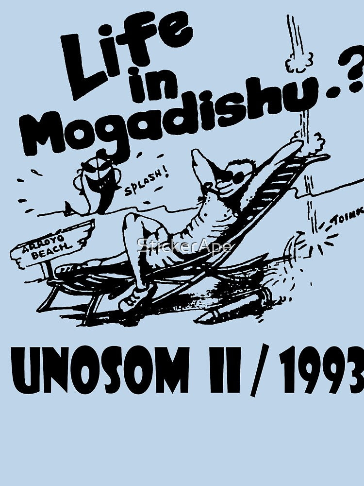 Life In Mogadishu; Somalia; UNOSOM; by StickerApe