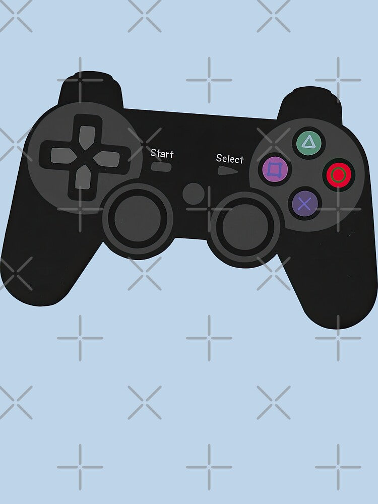 Retro Gaming Controller Illustration by ArtfulWeave