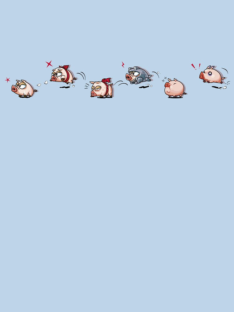 MapleStory classic Monsters - Pig version by carlovfigurines