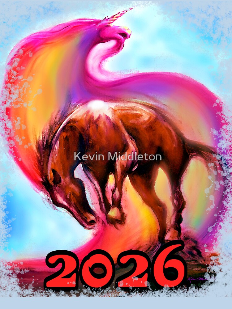 2026 Year of the Fire Horse by Kevin Middleton