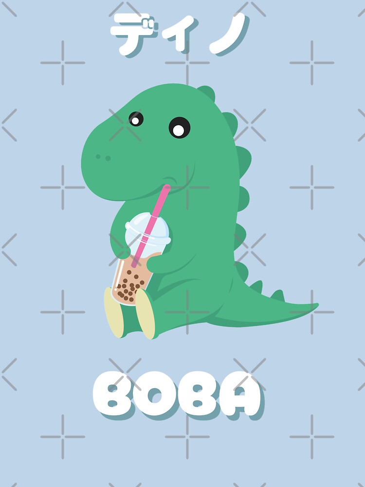 Kawaii Dino Boba by Marzuqi Che Rose