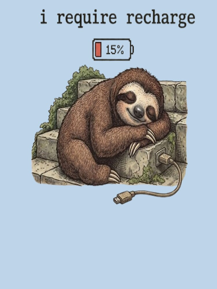 I Require Recharge Classic T Shirt by Lulu Shop