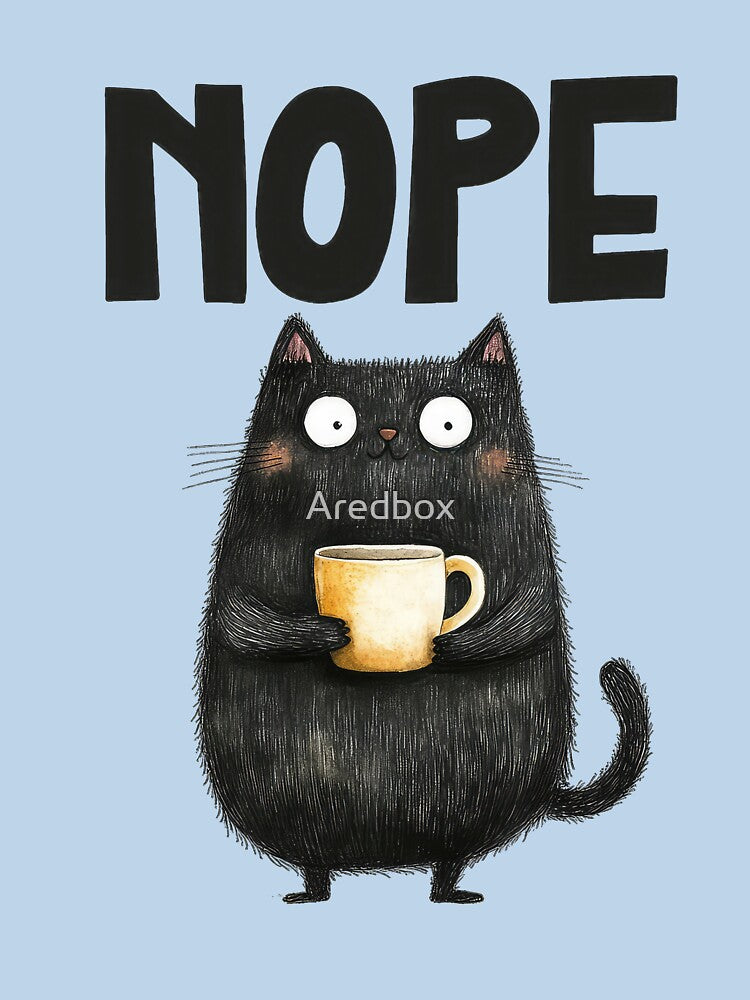 Grumpy Cat Morning Mood - Nope by Aredbox