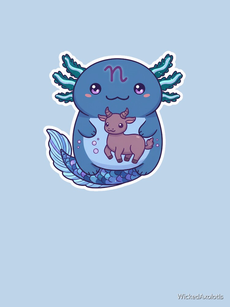 Capricorn Axolotl by WickedAxolotls