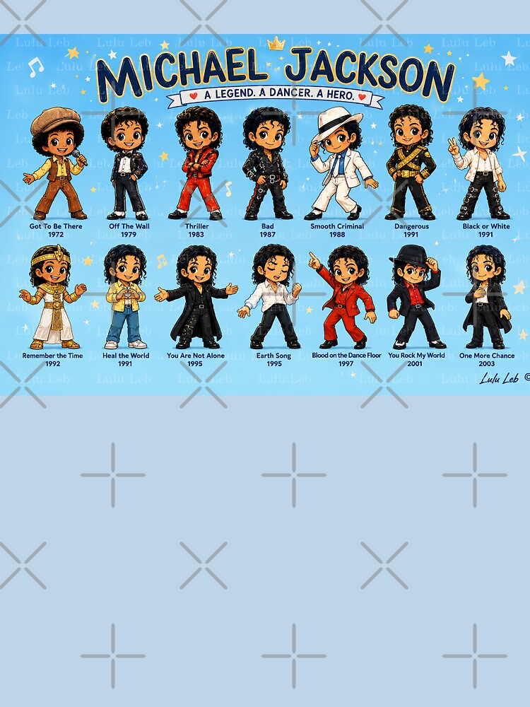 Michael Jackson – Iconic Outfits Collection: Cartoon Edition by LuluLeb