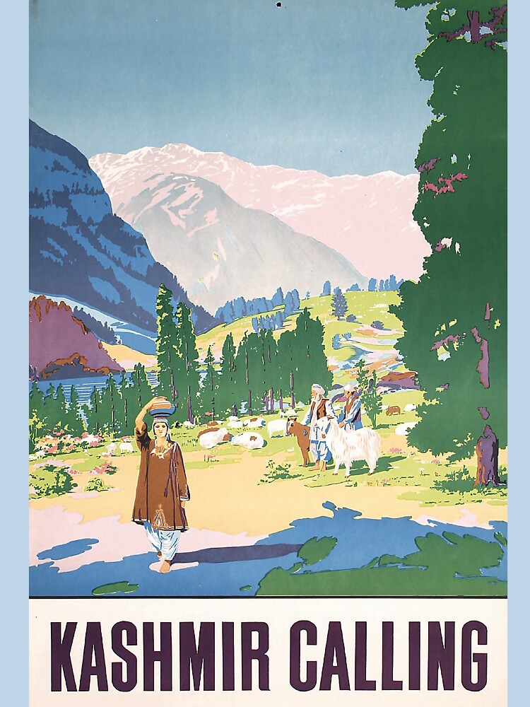 retro Kashmir Calling by CorasPosters