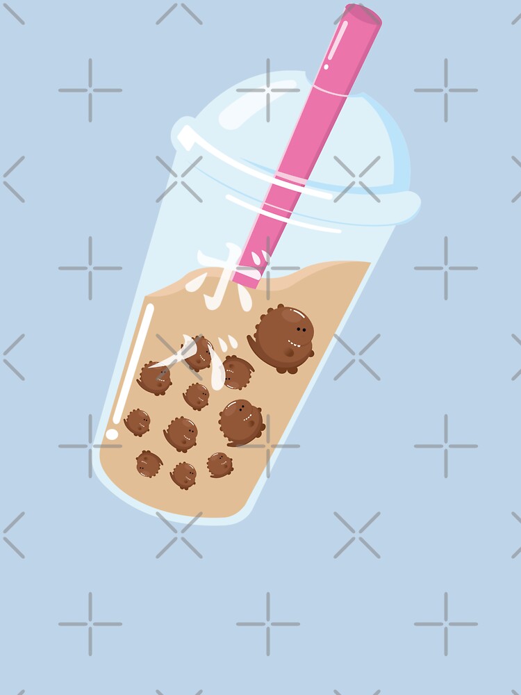 Kawaii Dino Boba Cup by Marzuqi Che Rose