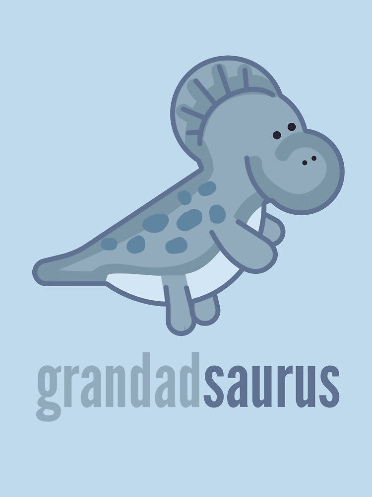 Grandadsaurus Shirt Dinosaur Family Shirts by DoggyStyles