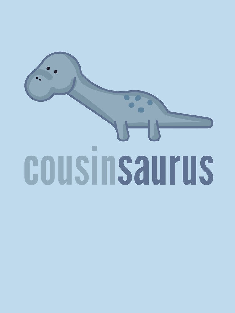 Cousinsaurus Shirt Family Dinosaur Shirt Set by DoggyStyles
