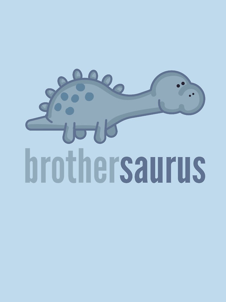 Brothersaurus Shirt Family Dinosaur Shirt Set by DoggyStyles