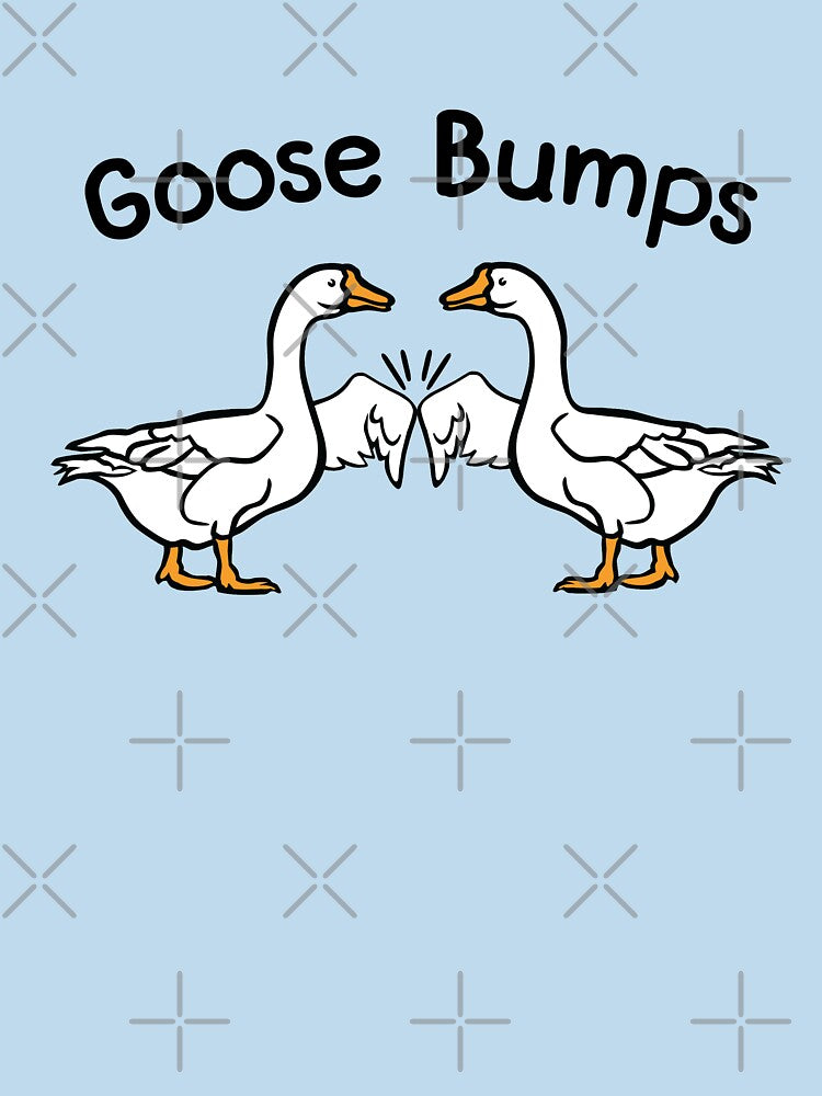 Goose Bumps - Geese fist bumps by goodtogotees