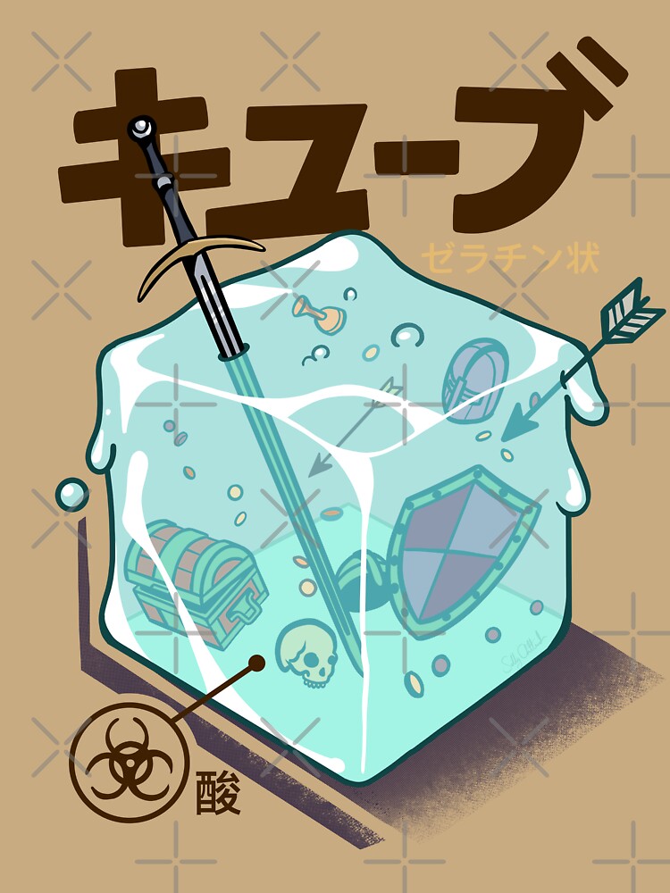 Gelatinous Cube by Milmino