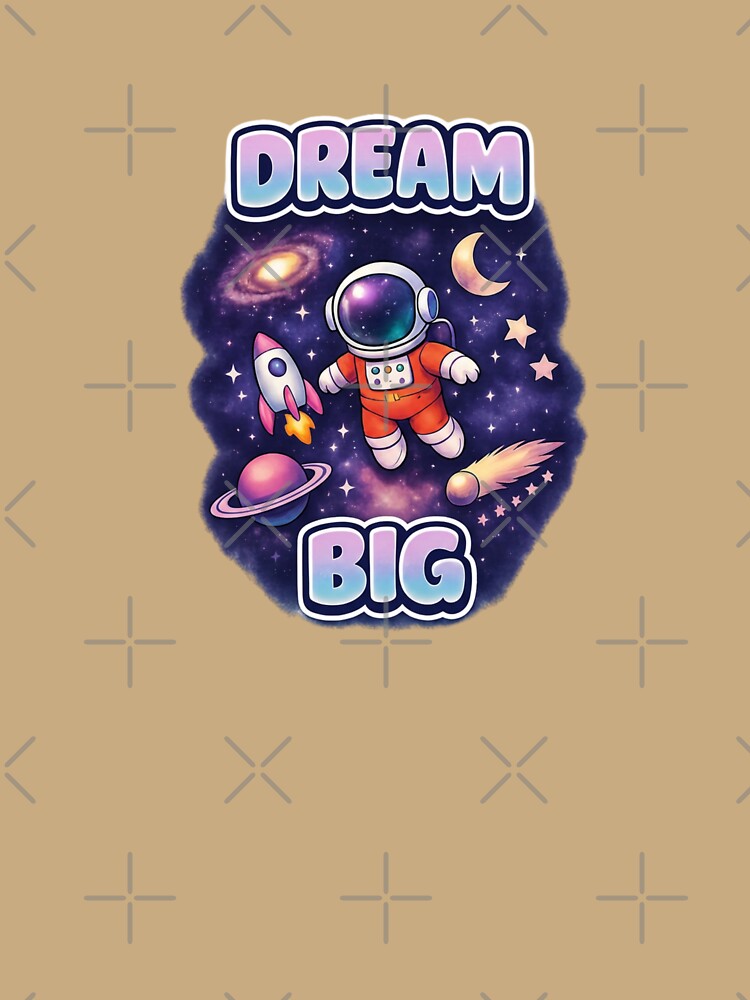 Dream Big Colourful Space Scene by Wry