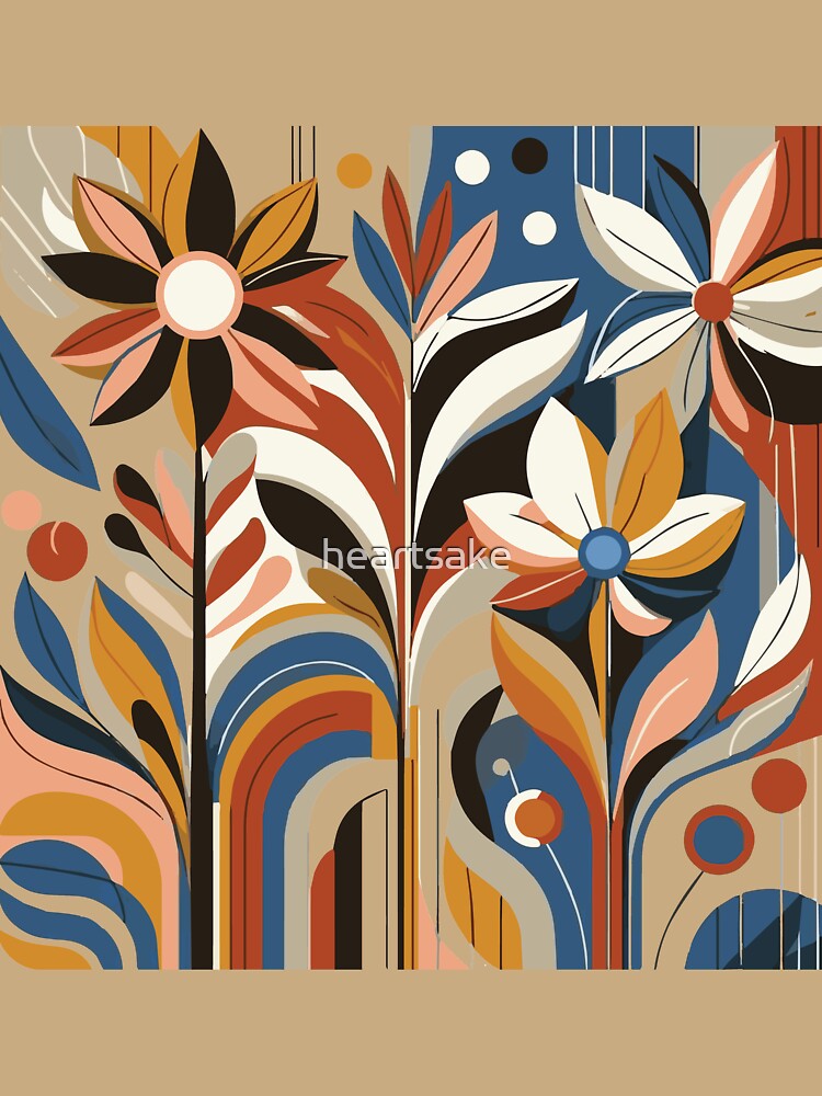 Modern Floral Design by heartsake