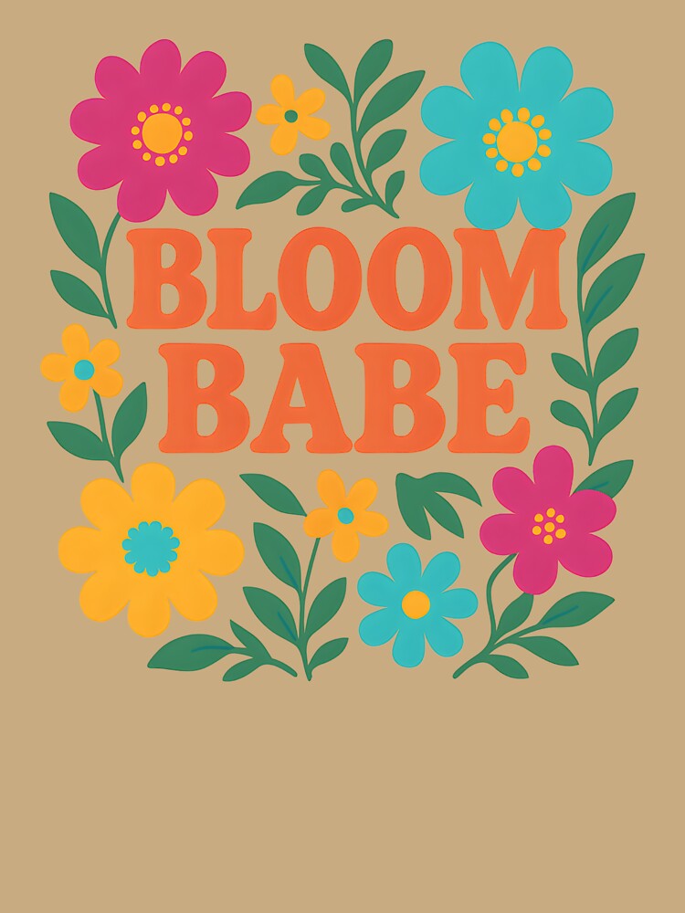Bloom Babe – Retro Floral Boho by HooptownRV
