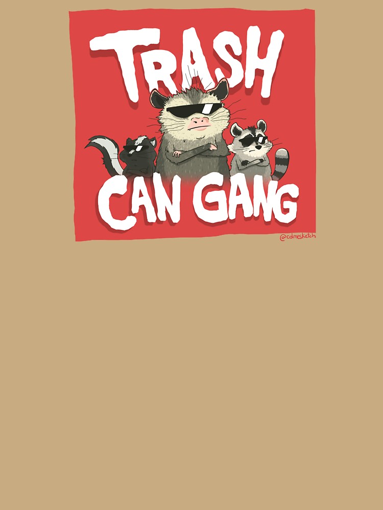 trash can gang by colmesketch