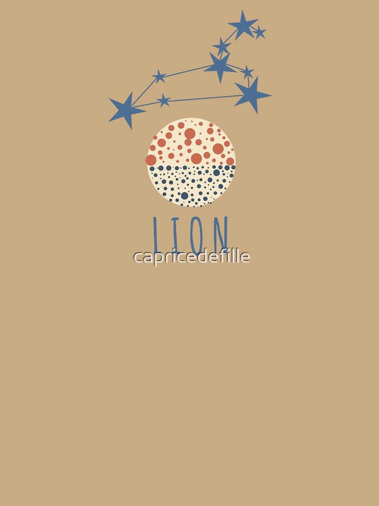 Minimalist Leo Astrological Sign by capricedefille