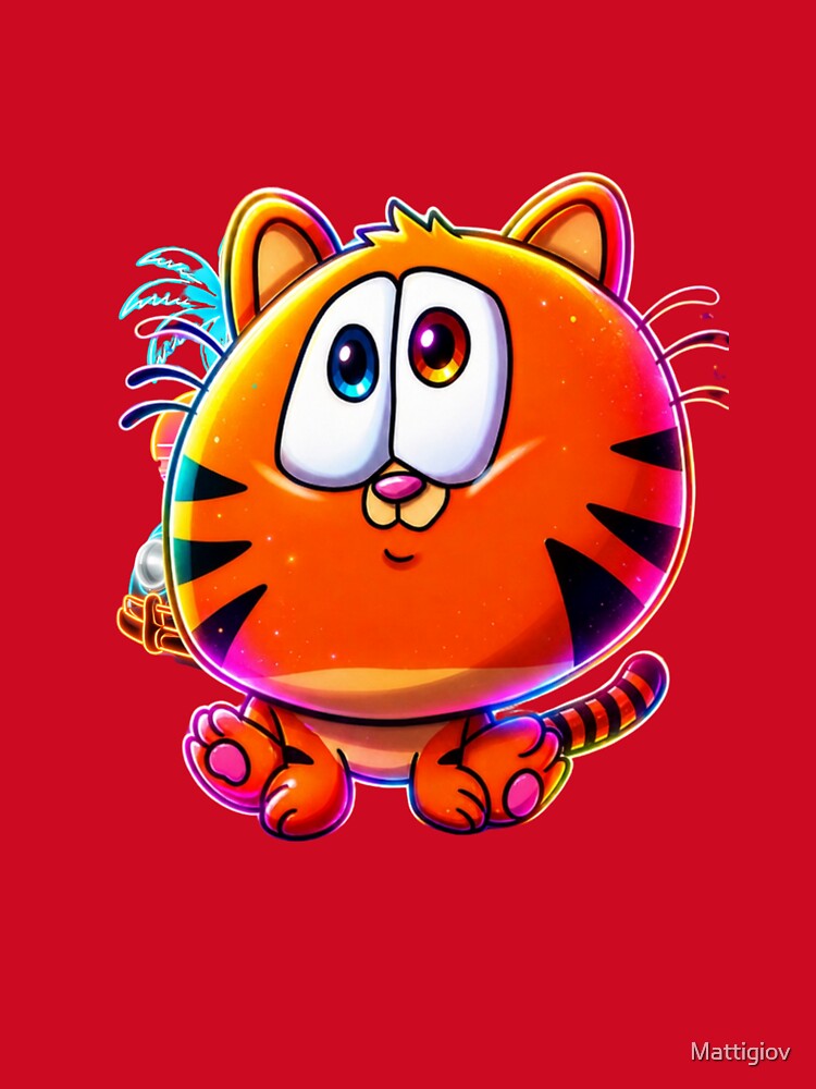 Cute tiger by Mattigiov