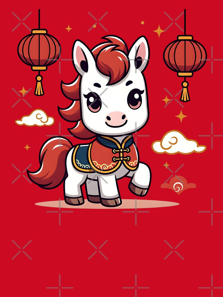 Year of the Horse 2026 Cute Foal Children's by GrumpySableye