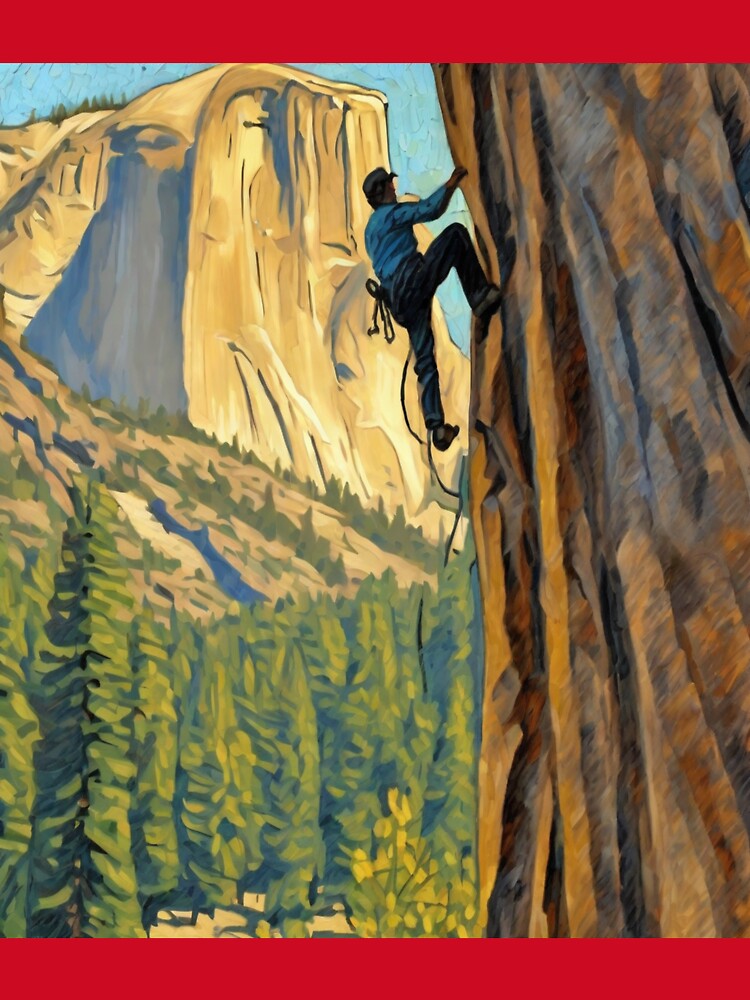 "Thrilling Hand Climbing: Yosemite National Park Adventure" by Artisticanvas
