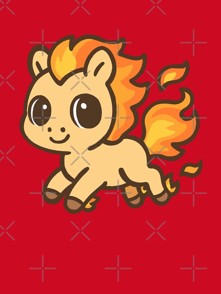 Cute Fire Horse by FunnehGacha