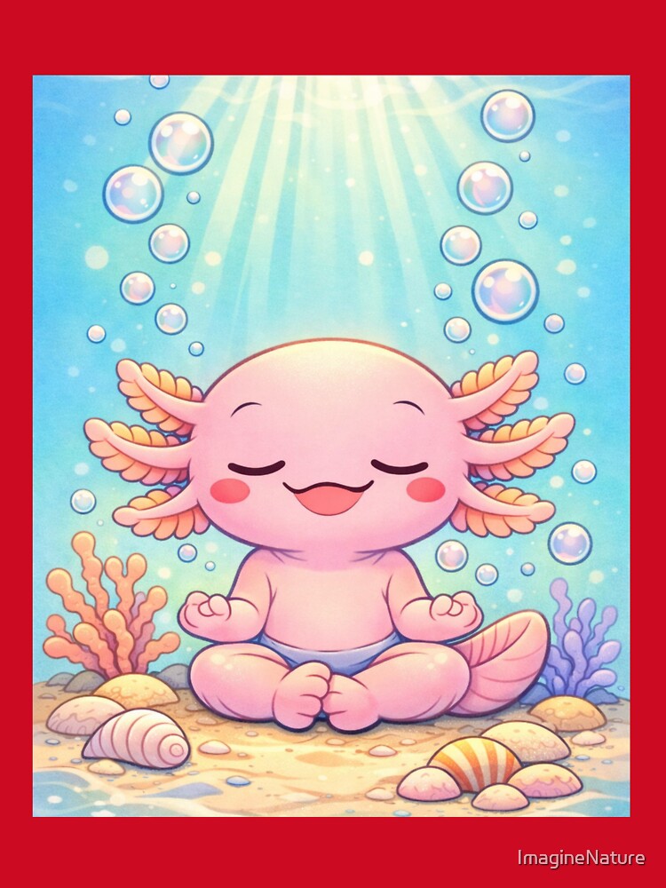 Axolotl Zen Moment - Underwater Meditation by ImagineNature