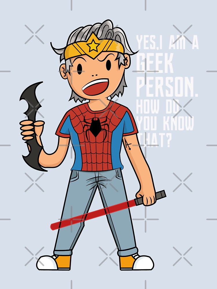 Yes, I'm a Geek person by Bruno Artist