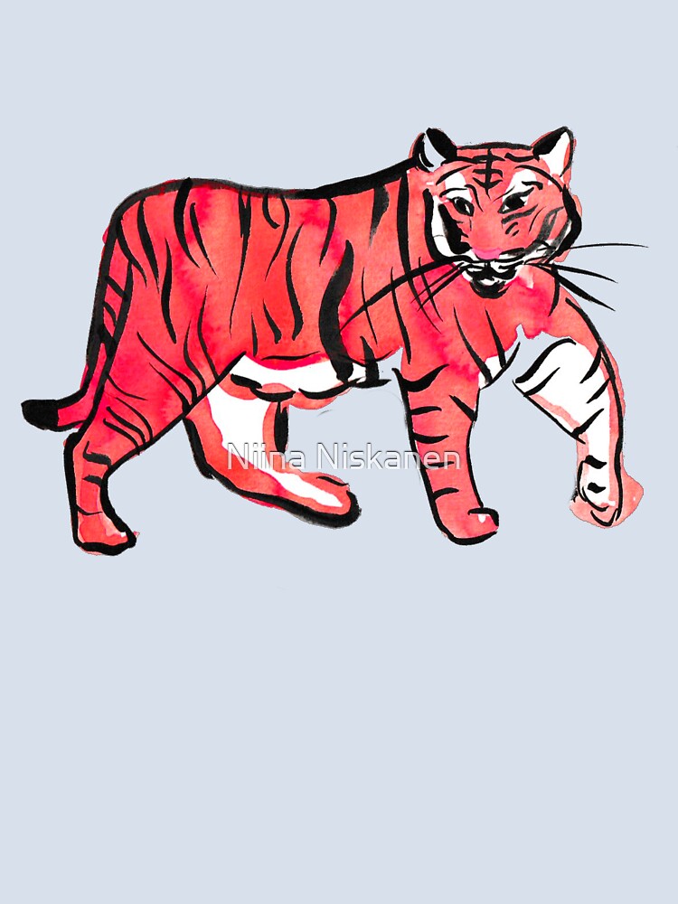 Majestic Tiger - Red Palette by Niina  Niskanen