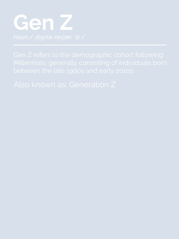 Gen Z by ConsiTee