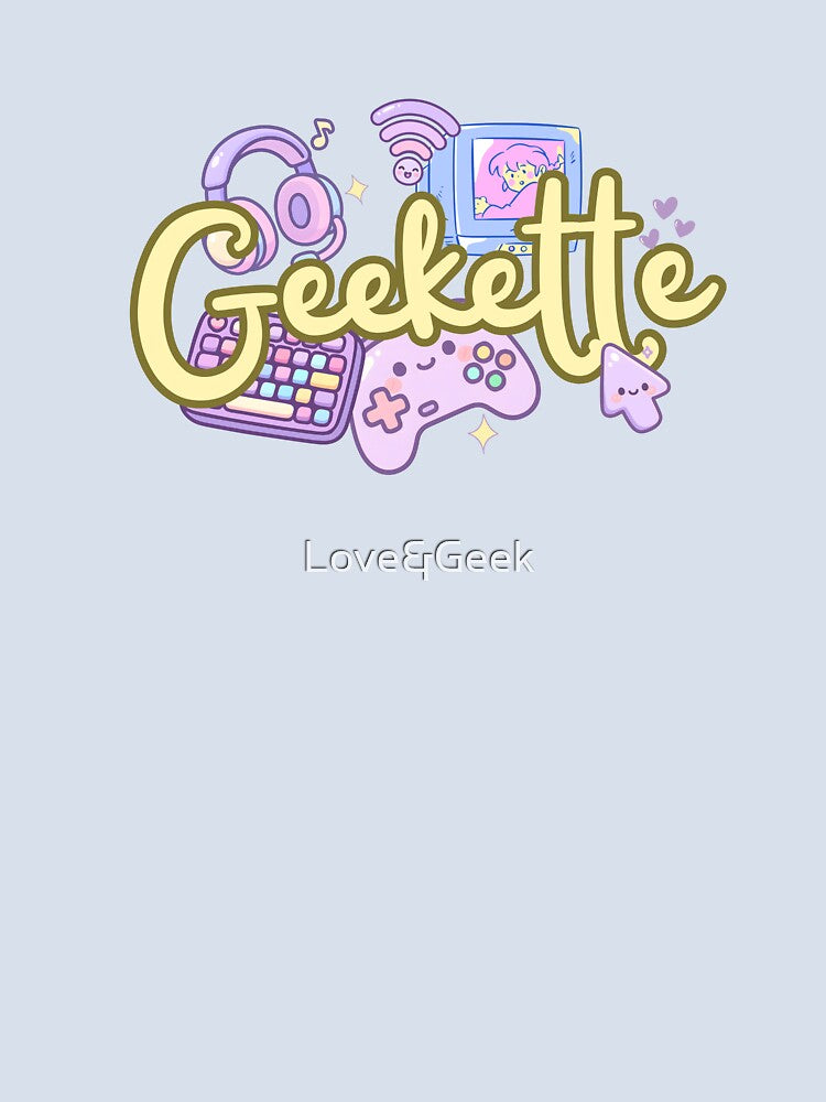 Geekette — Pastel Kawaii Design | Gamer Girl Aesthetic & Cute Gaming by Love&Geek
