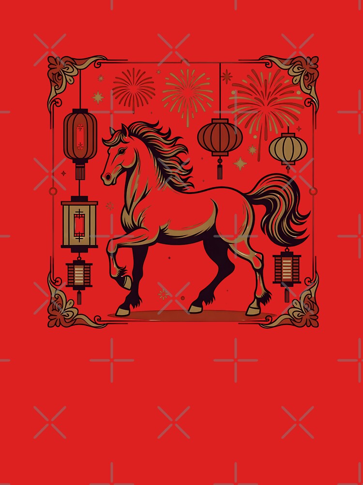 Year of the Horse Lanterns by GrumpySableye
