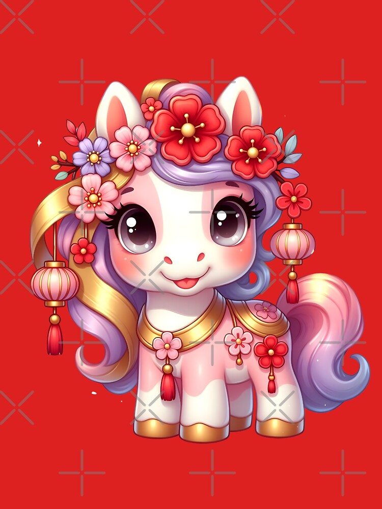 Kawaii Stallion Lunar New Year 2026 by GrumpySableye