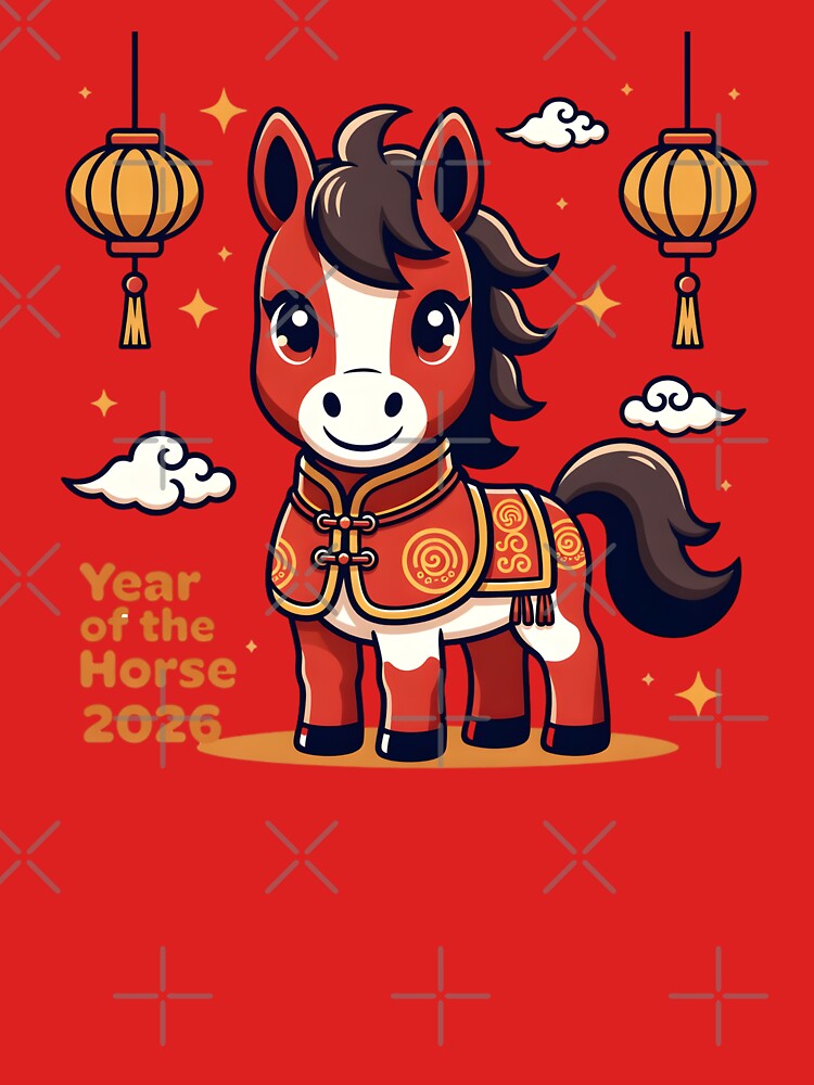 2026 Chinese Zodiac Horse Child's by GrumpySableye