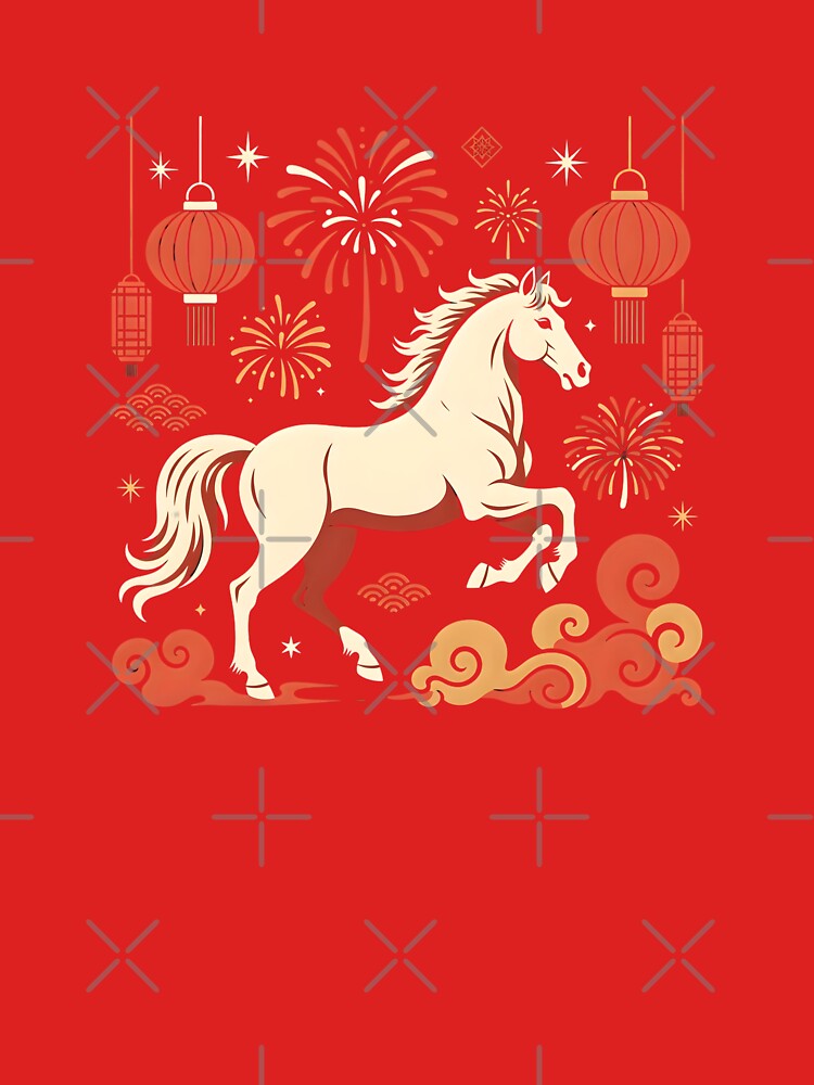 Golden Horse Lunar New Year by GrumpySableye