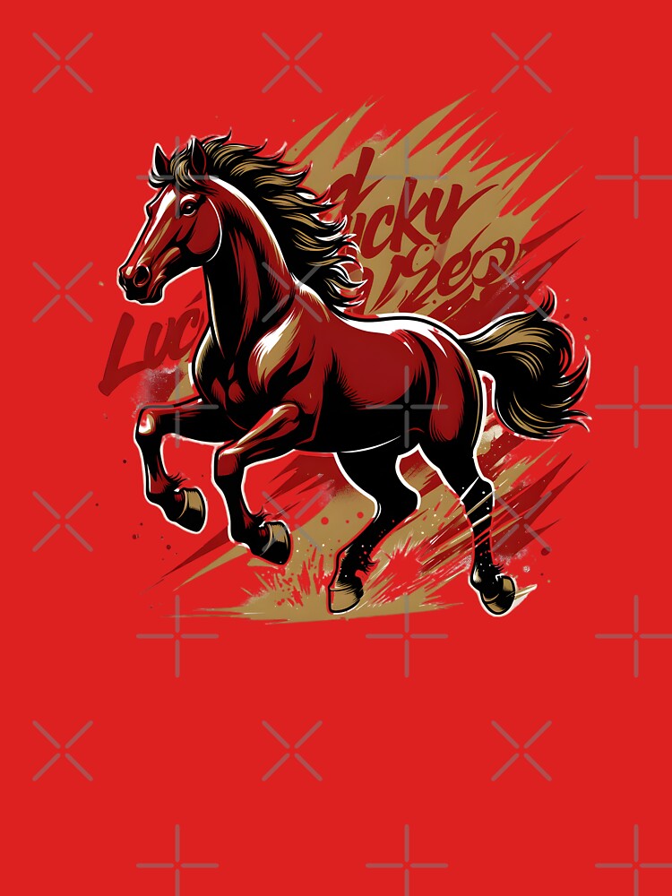 Dynamic Fire Horse Art by GrumpySableye