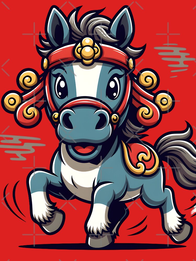 Little Rider Horse Chinese New Year 2026 by GrumpySableye