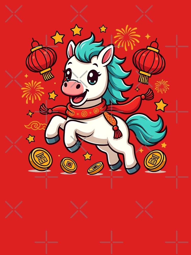 Year of the Fire Horse 2026 Kids by GrumpySableye