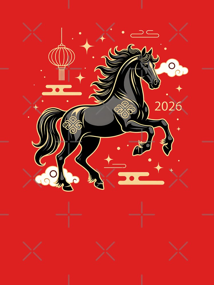 Artistic Chinese Horse 2026 by GrumpySableye