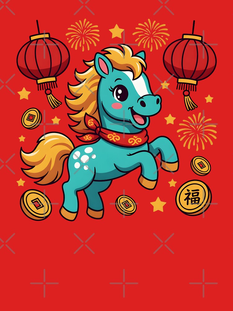 Kawaii Baby Foal Chinese New Year 2026 by GrumpySableye