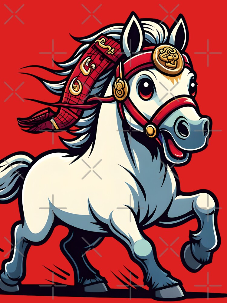 Year of the Fire Horse 2026 Kids Lunar New Year by GrumpySableye