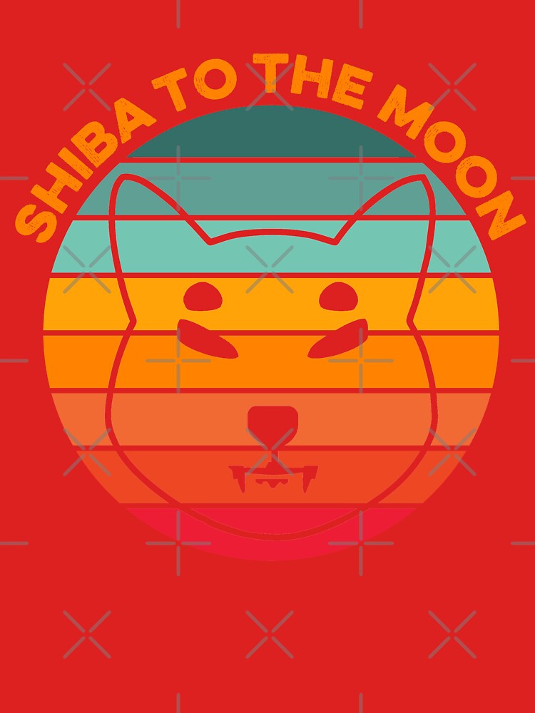 Shiba Token To The Moon Shib Inu Coin Dog Meme Hodl Crypto by gkao