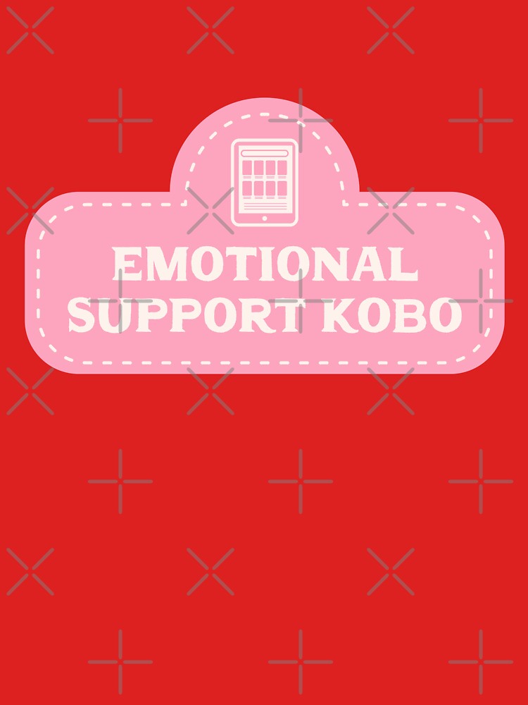 Emotional Support Kobo - Pink by rainytheday