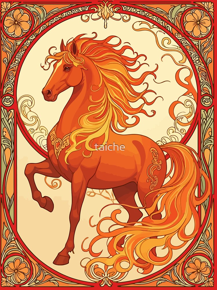 The Fire Horse by taiche