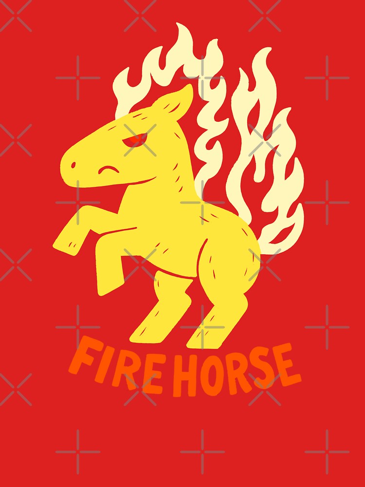 Fire Horse Art by FunnehGacha