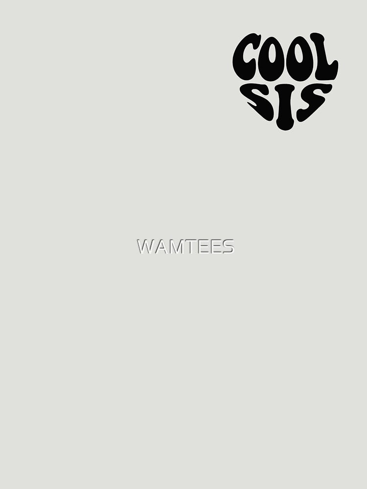 Cool Sister Black Heart by WAMTEES