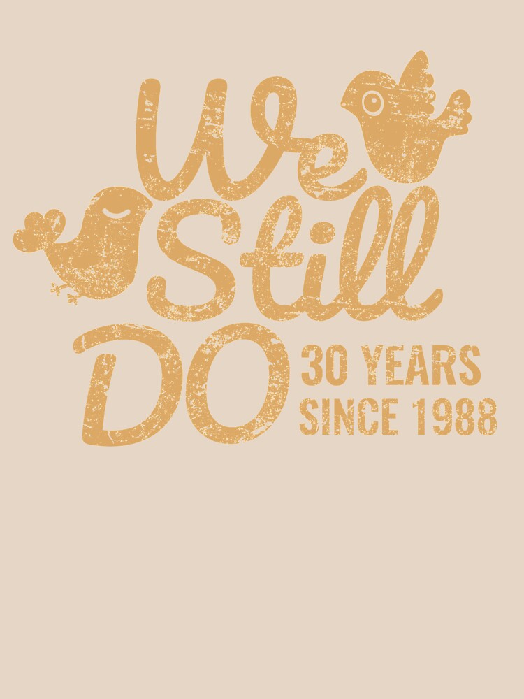 Pearl Wedding Anniversary Tee Thirty Years of Marriage Couple T-shirt, Phone Cases And Other Gifts by MemWear