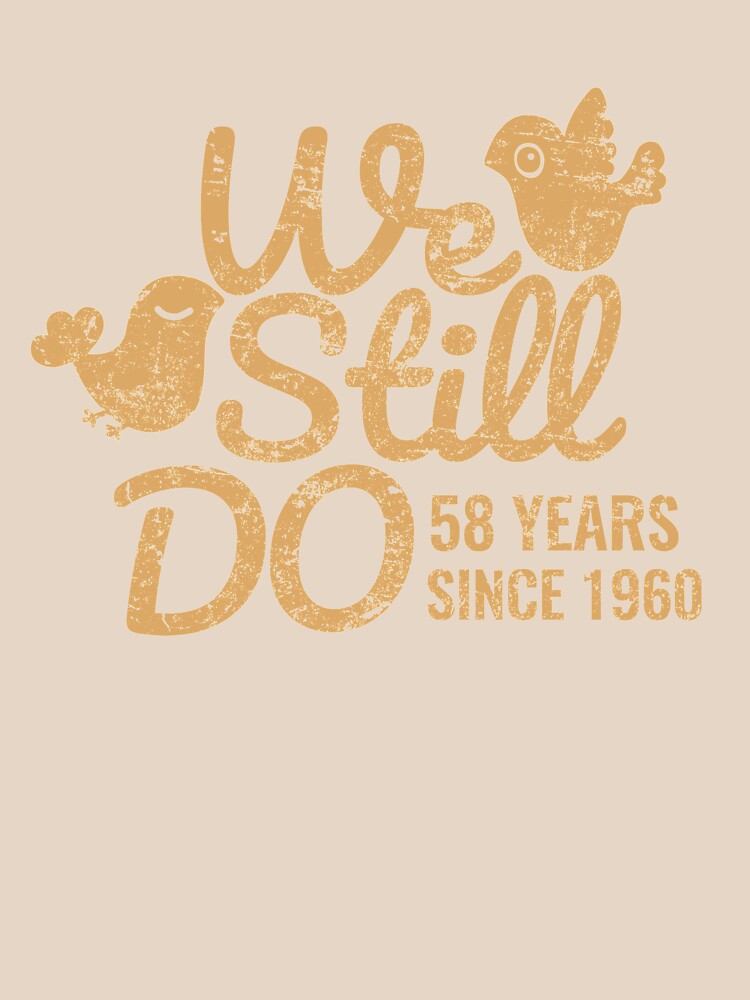 58th Wedding Anniversary Tee Fifty-Eight Years of Marriage Matching T-shirt, Phone Cases And Other Gifts by MemWear