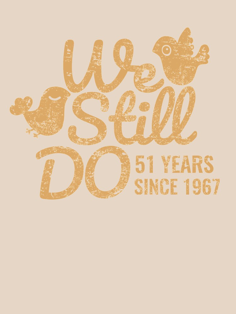 51st Wedding Anniversary Tee Fifty-One Years of Marriage Couple T-shirt, Phone Cases And Other Gifts by MemWear